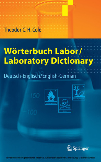 Wörterbuch Labor / Laboratory Dictionary main product photo
