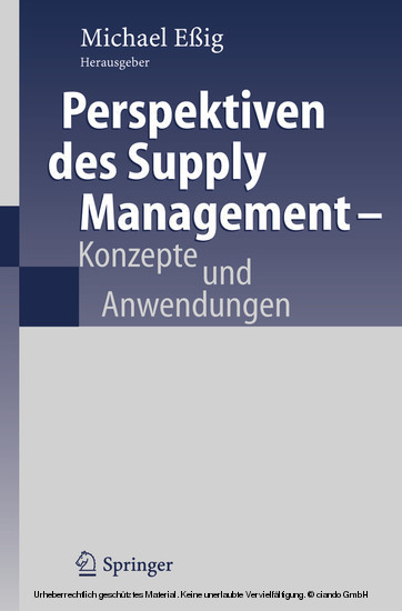 Perspektiven des Supply Management main product photo