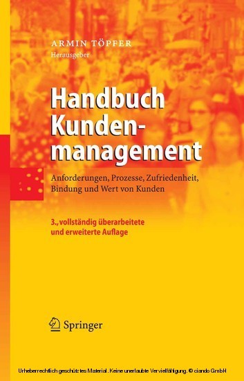 Handbuch Kundenmanagement main product photo