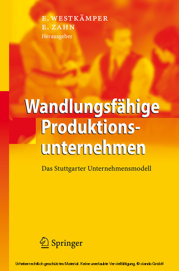 Wandlungsfähige Produktionsunternehmen main product photo