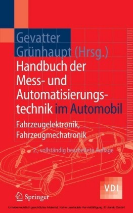 Handbuch der Mess- und Automatisierungstechnik im Automobil