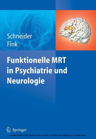 Funktionelle MRT in Psychiatrie und Neurologie main product photo