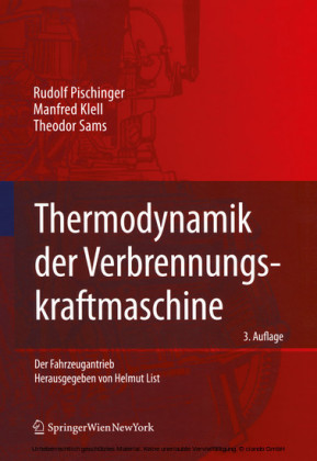 Thermodynamik der Verbrennungskraftmaschine
