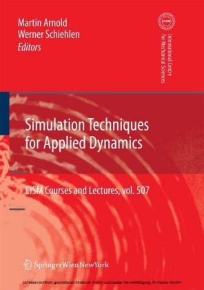 Simulation Techniques for Applied Dynamics