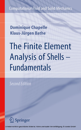 The Finite Element Analysis of Shells - Fundamentals main product photo