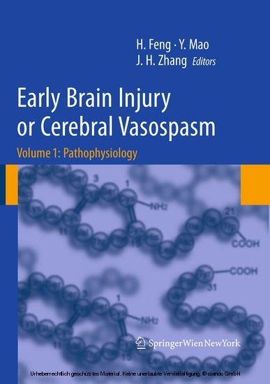 Early Brain Injury or Cerebral Vasospasm. Vol.1 main product photo