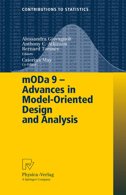 mODa 9 - Advances in Model-Oriented Design and Analysis main product photo
