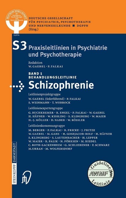 Behandlungsleitlinie Schizophrenie main product photo