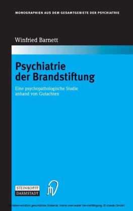 Psychiatrie der Brandstiftung