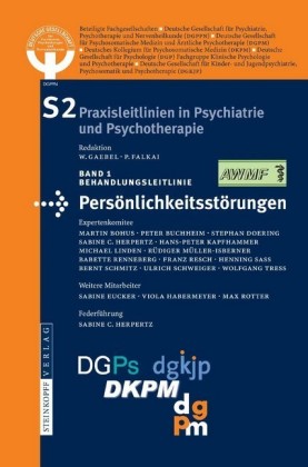 S2-Leitlinien für Persönlichkeitsstörungen