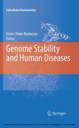 Genome Stability and Human Diseases