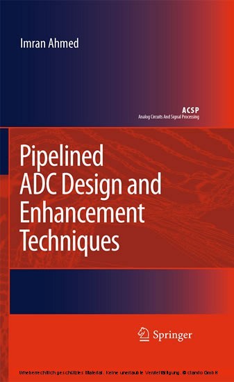 Pipelined ADC Design and Enhancement Techniques main product photo