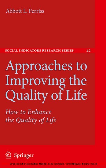 Approaches to Improving the Quality of Life main product photo