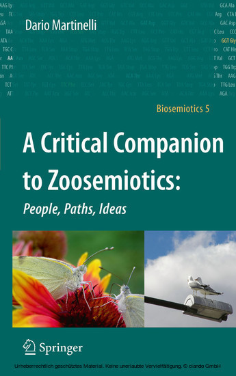 A Critical Companion to Zoosemiotics: main product photo