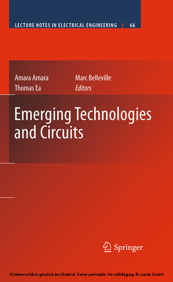 Emerging Technologies and Circuits main product photo