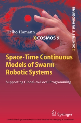 Space-Time Continuous Models of Swarm Robotic Systems
