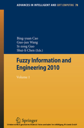Fuzzy Information and Engineering 2010. Vol.1