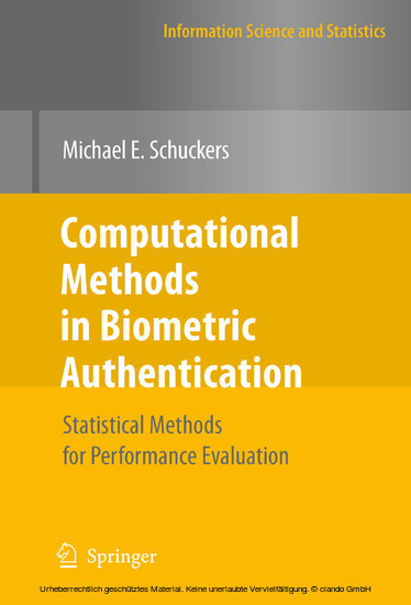 Computational Methods in Biometric Authentication main product photo
