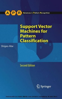 Support Vector Machines for Pattern Classification