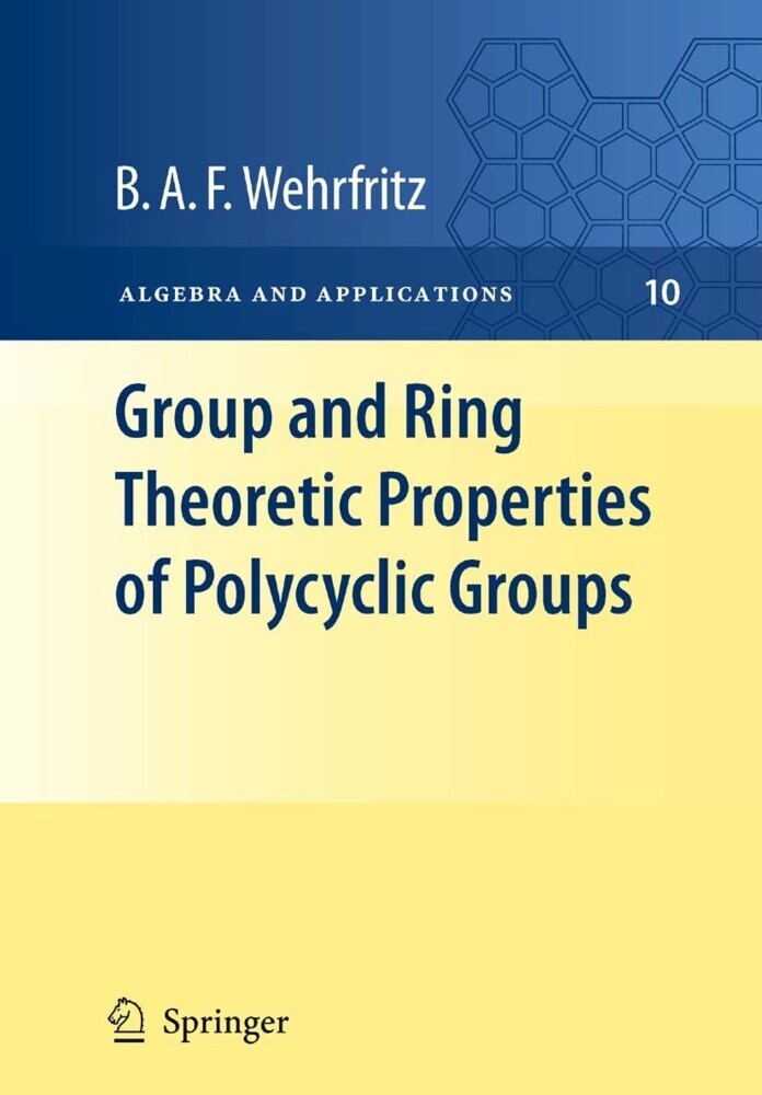 Group and Ring Theoretic Properties of Polycyclic Groups main product photo