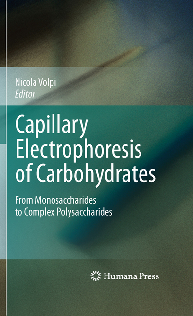 Capillary Electrophoresis of Carbohydrates main product photo