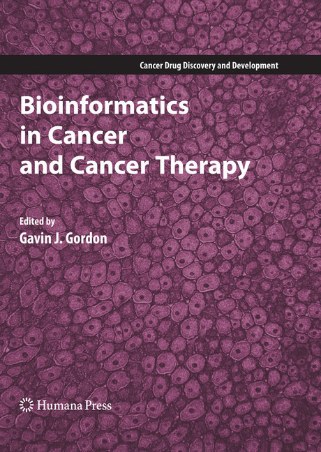 Bioinformatics in Cancer and Cancer Therapy main product photo