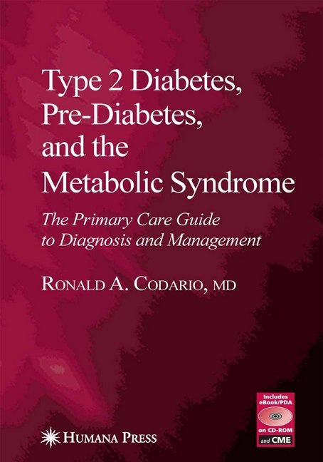 Type 2 Diabetes, Pre-Diabetes, and the Metabolic Syndrome main product photo