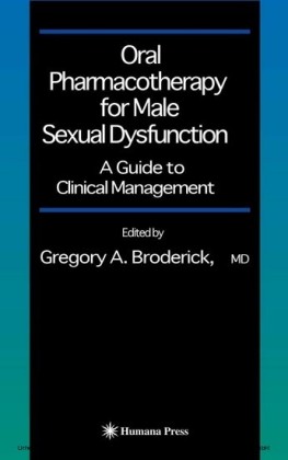 Oral Pharmacotherapy for Male Sexual Dysfunction