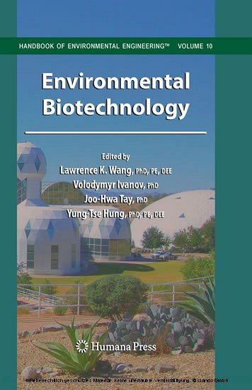 Environmental Biotechnology main product photo