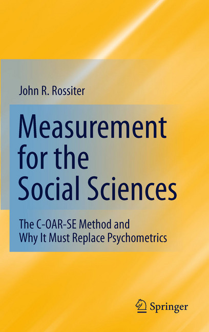 Measurement for the Social Sciences main product photo