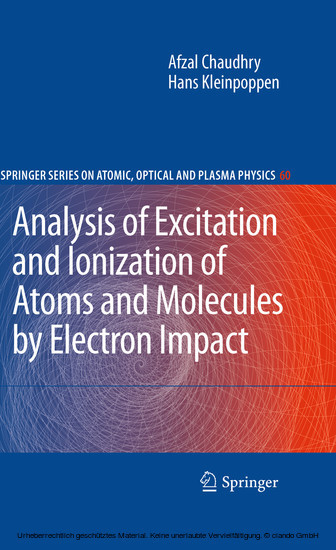Analysis of Excitation and Ionization of Atoms and Molecules by Electron Impact main product photo