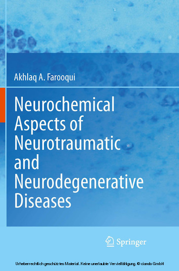 Neurochemical Aspects of Neurotraumatic and Neurodegenerative Diseases main product photo
