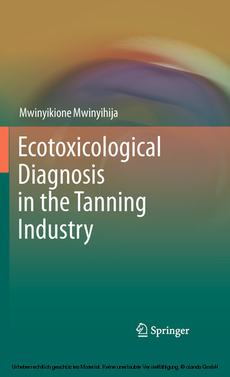 Ecotoxicological Diagnosis in the Tanning Industry main product photo