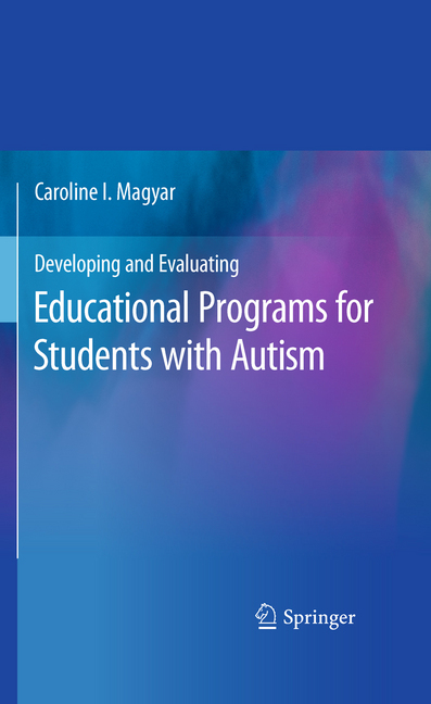 Developing and Evaluating Educational Programs for Students with Autism main product photo