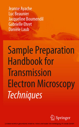 Sample Preparation Handbook for Transmission Electron Microscopy