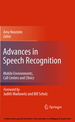 Advances in Speech Recognition