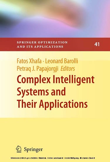 Complex Intelligent Systems and Their Applications main product photo