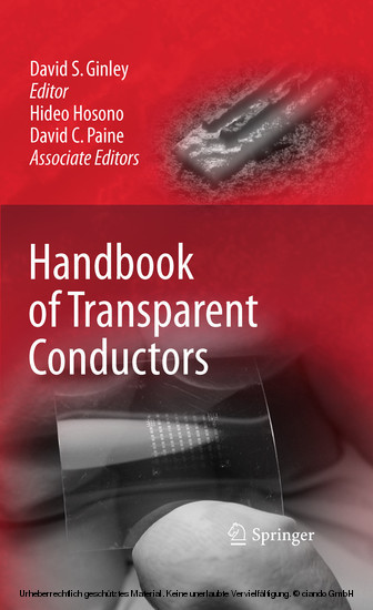 Handbook of Transparent Conductors main product photo