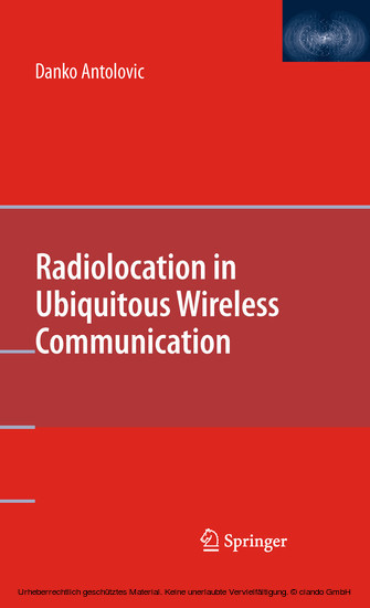 Radiolocation in Ubiquitous Wireless Communication main product photo
