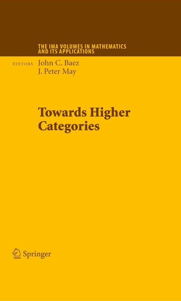 Towards Higher Categories main product photo