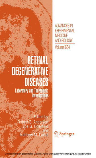 Retinal Degenerative Diseases main product photo
