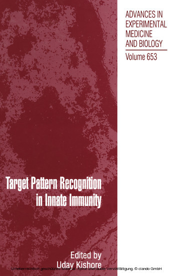 Target Pattern Recognition in Innate Immunity main product photo