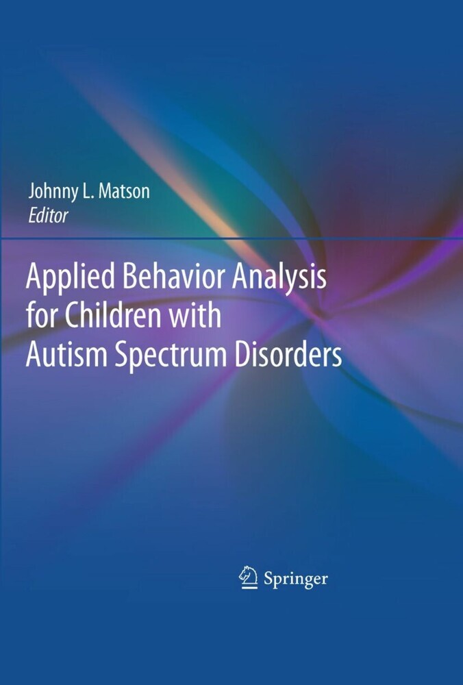 Applied Behavior Analysis for Children with Autism Spectrum Disorders main product photo