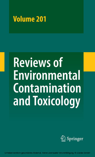 Reviews of Environmental Contamination and Toxicology 201 main product photo