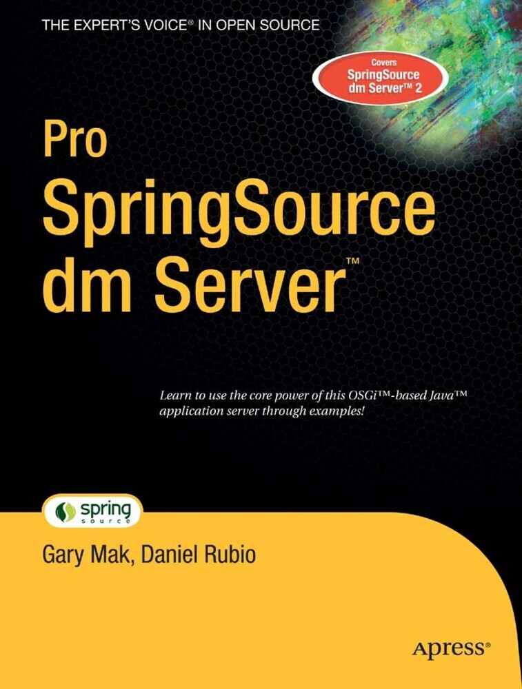 Pro SpringSource dm Server main product photo