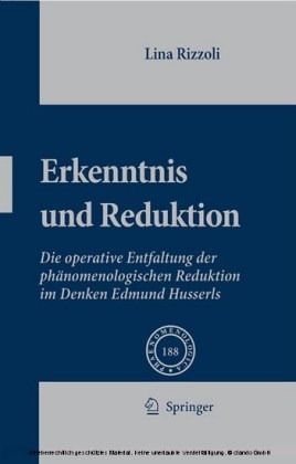 Erkenntnis und Reduktion
