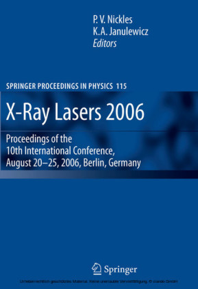 X-Ray Lasers 2006