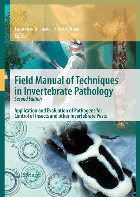 Field Manual of Techniques in Invertebrate Pathology main product photo