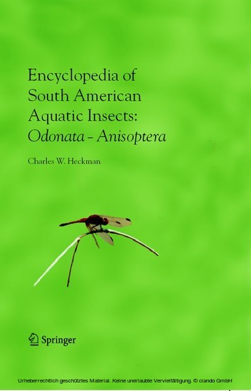 Encyclopedia of South American Aquatic Insects: Odonata - Anisoptera main product photo
