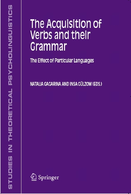 The Acquisition of Verbs and their Grammar: main product photo